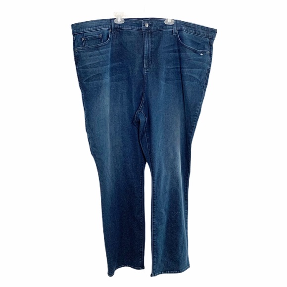 NYDJ Denim - NYDJ Sheri Slim Jeans Plus Size 28 Medium Wash